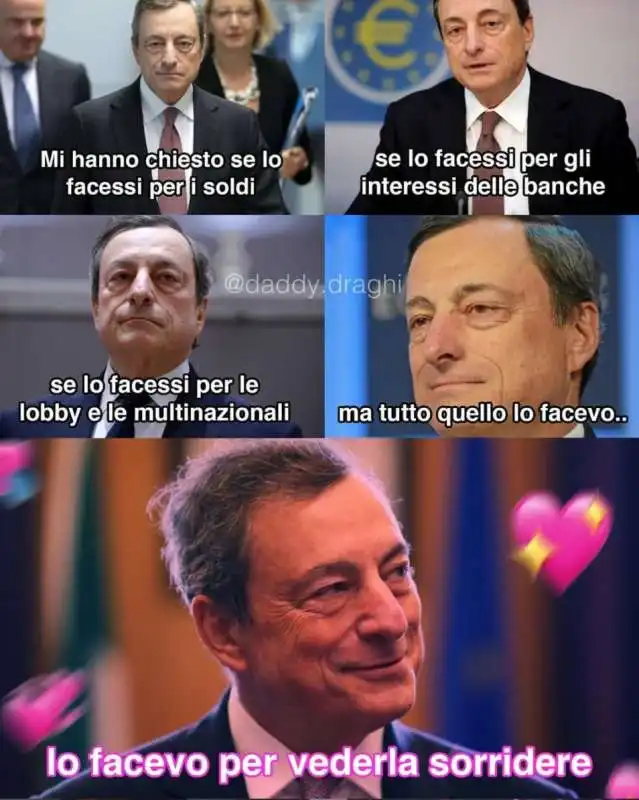 i posti di daddy draghi 10