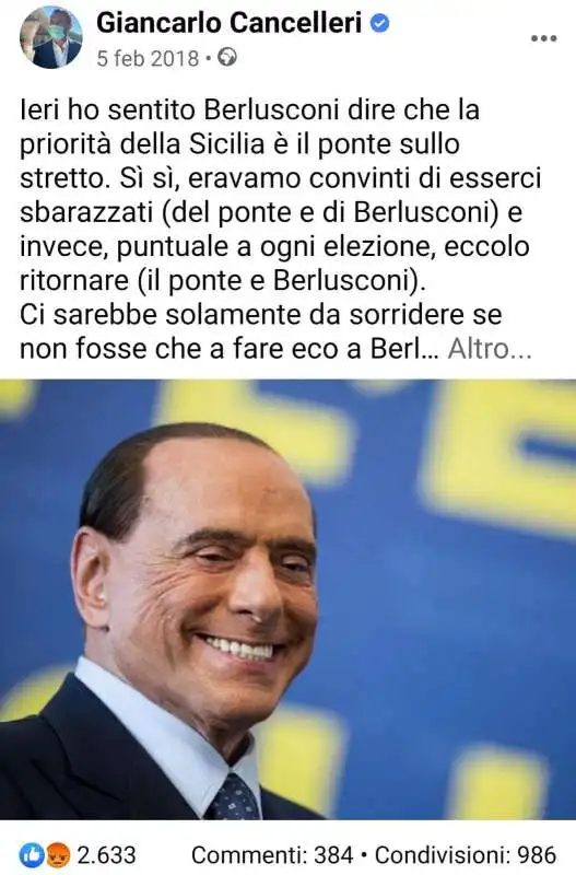 i vecchi post di cancelleri