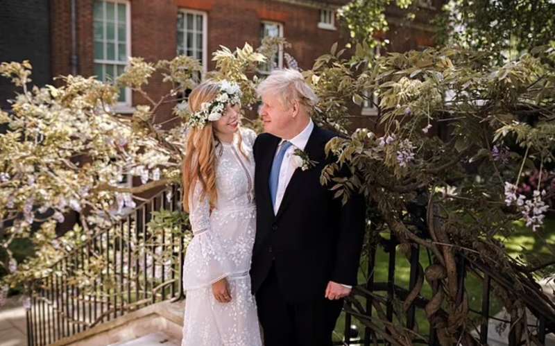 il matrimonio di carrie symonds e boris johnson 1