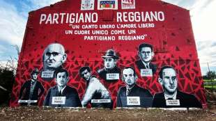 IL MURALE DEL PARTIGIANO REGGIANO