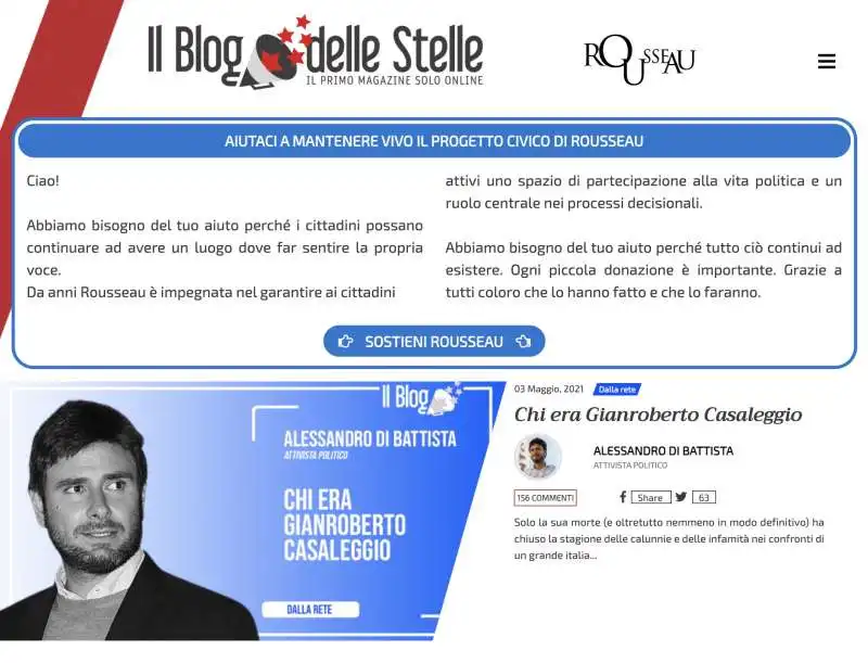 IL NUOVO BLOG DELLE STELLE