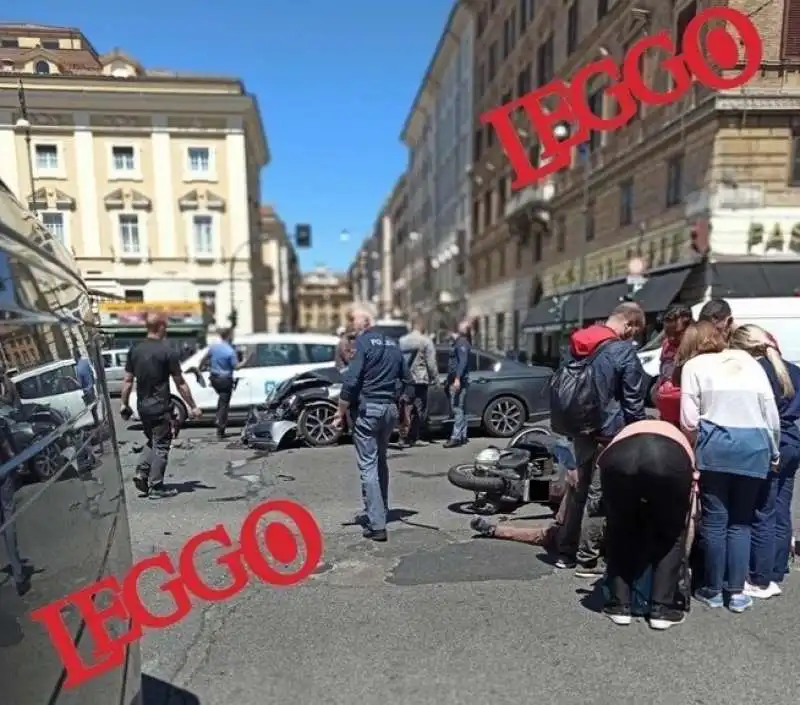 incidente stradale a roma 7