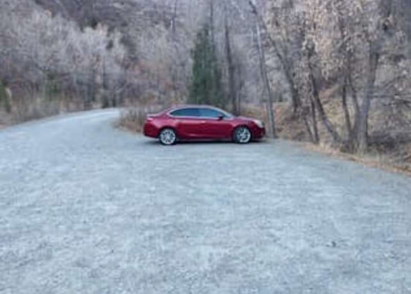 l'auto della donna scomparsa al diamond fork canyon in utah