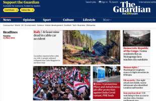 l incidente alla funivia stresa mottarone sul guardian