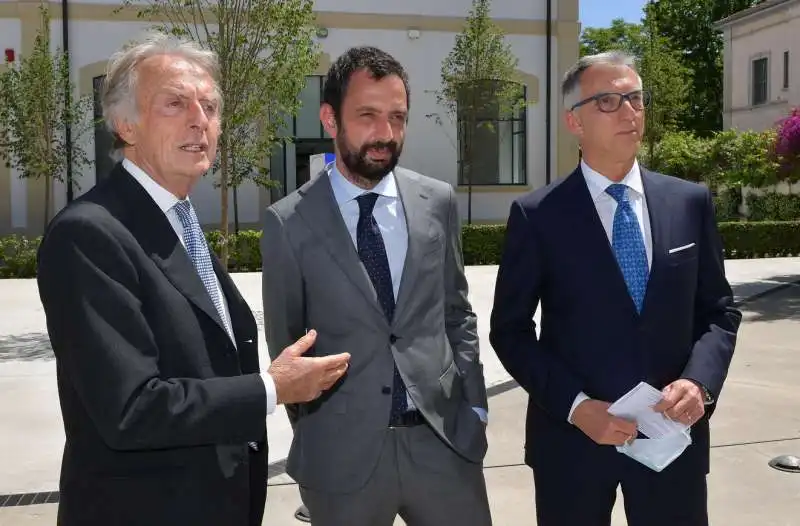 luca cordero di montezemolo  francesco fiori  pino ricci  foto di bacco