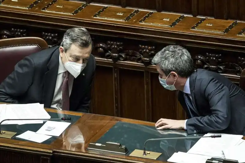 MARIO DRAGHI ANDREA ORLANDO