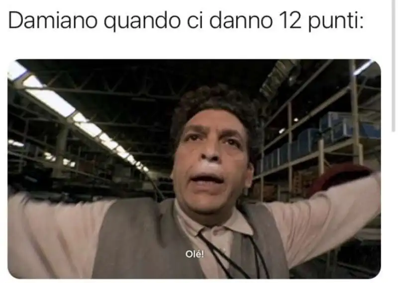 MEME SULLA PRESUNTA SNIFFATA DI DAMIANO DEI MANESKIN ALL EUROVISION