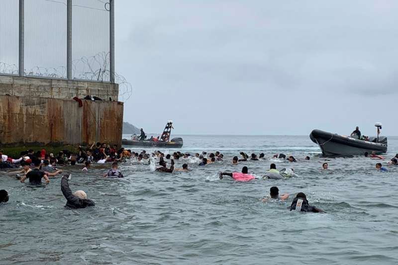 Migranti a Ceuta 5