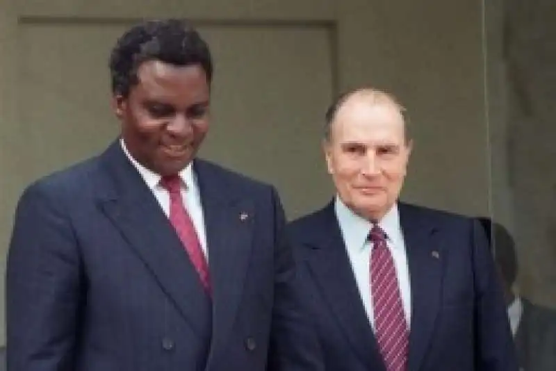 MITTERRAND  Juvénal Habyarimana