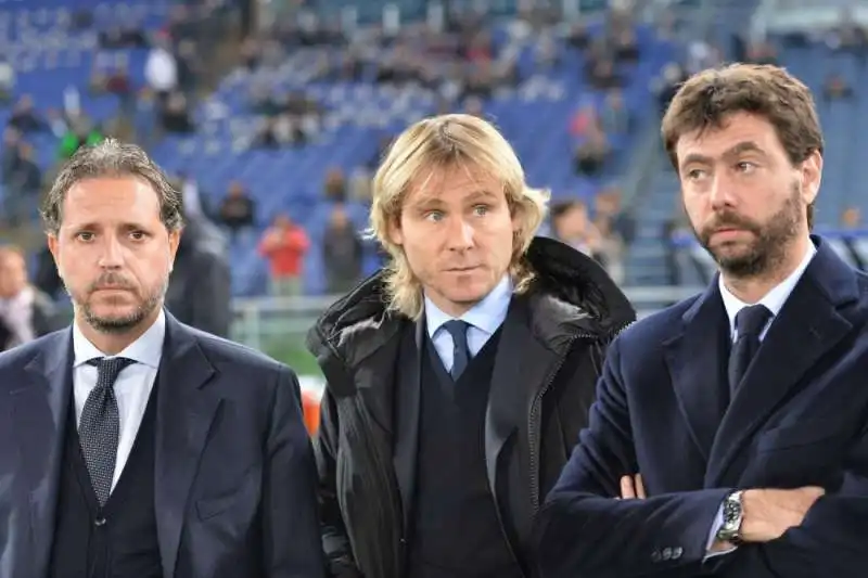 paratici nedved agnelli 7