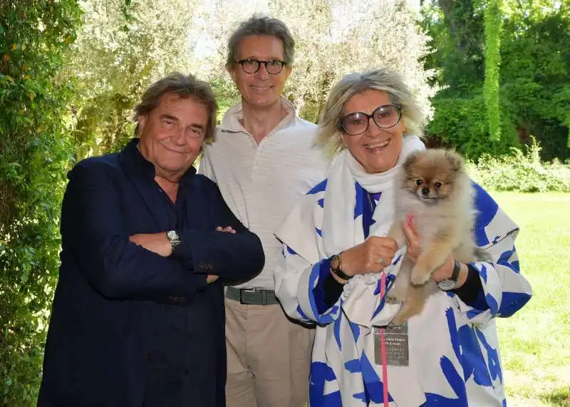 raffaele curi  angelo bucarelli  alda fendi e capucine  foto di bacco