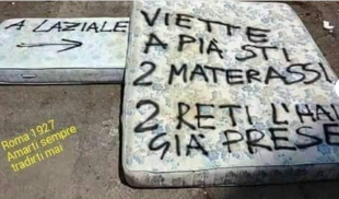 roma lazio sfottò social