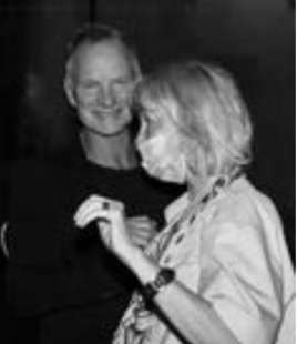 roma, pandemia 2021 sting e sua moglie trudie styler ph barillari