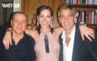 sabina began berlusconi clooney