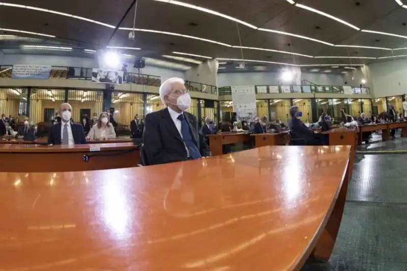 sergio mattarella   aula bunker ucciardone   cerimonia anniversario strage capaci 