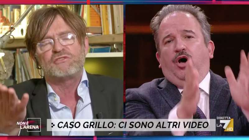 tele scazzo tra filippo facci e luca telese 5