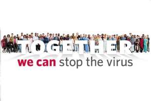 togheter we can stop the virus