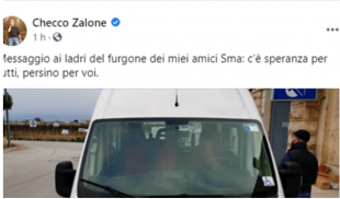 zalone furgone atleti con disabilità