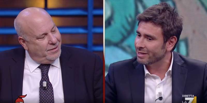 alan friedman e alessandro di battista a dimartedi 5