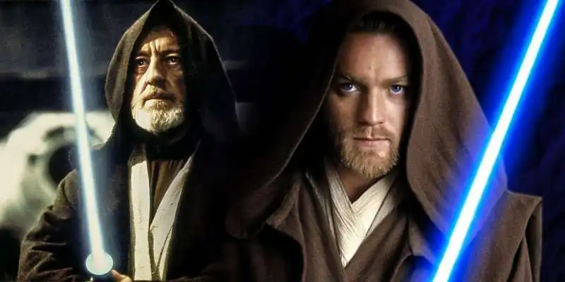 alec guinness ewan mcgregor  obi wan kenobi 