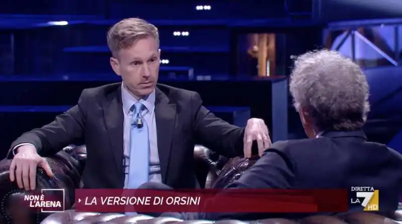 alessandro orsini da massimo giletti 2