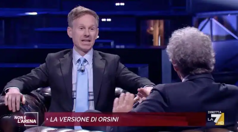 alessandro orsini da massimo giletti 5