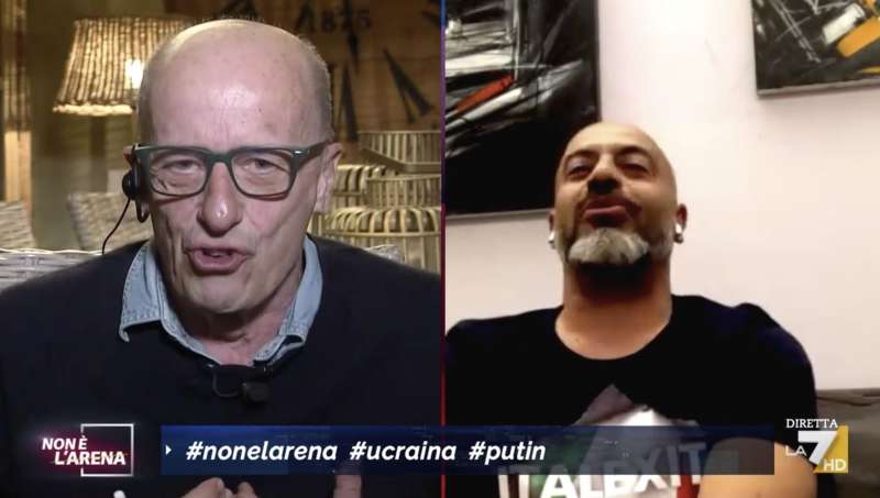 alessandro sallusti vs gianluigi paragone non e larena 4