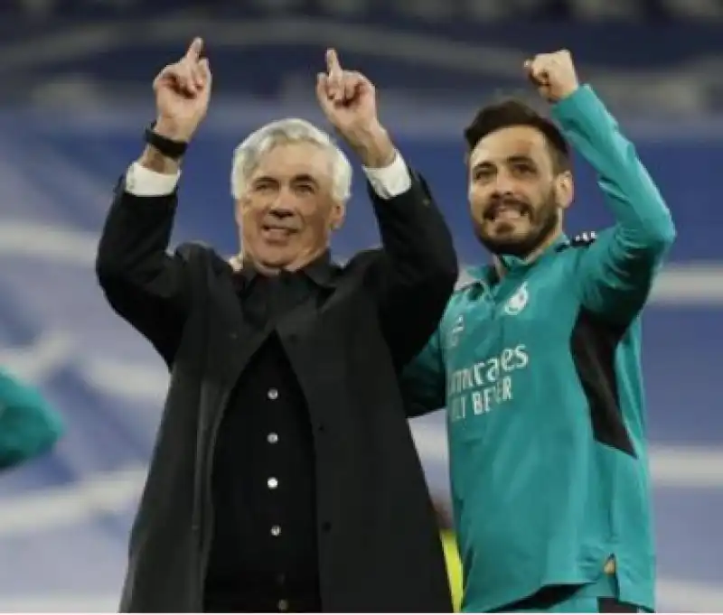 ancelotti e il figlio davide