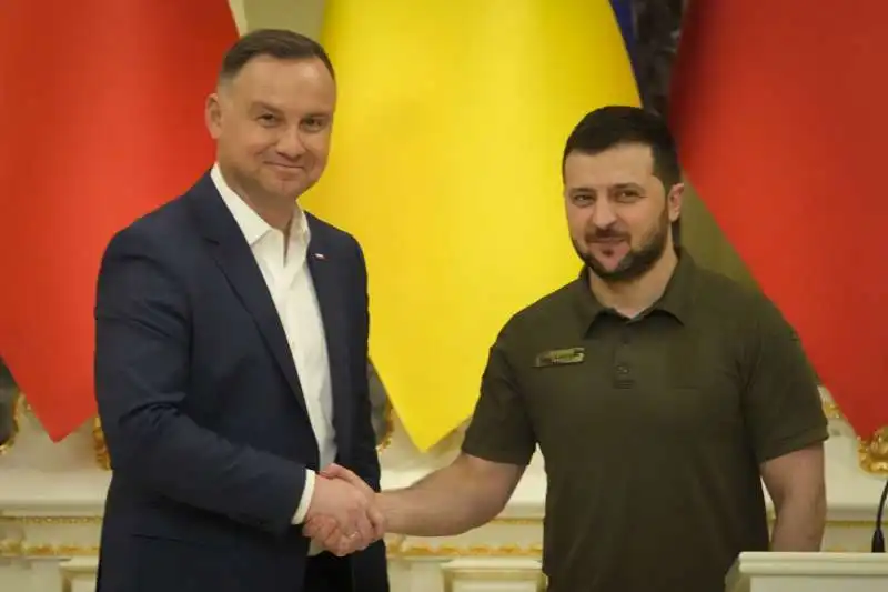 andrzej duda volodymyr zelensky 