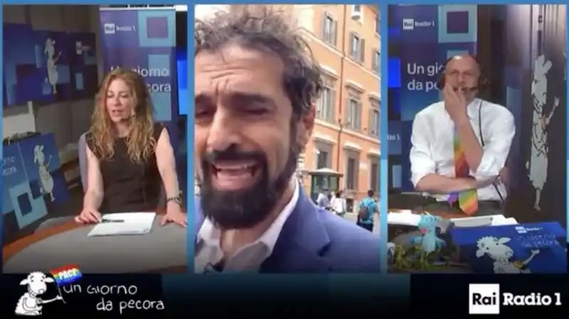 dino giarrusso canta a un giorno da pecora     