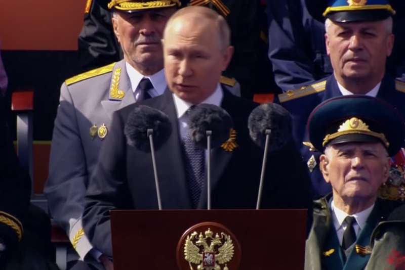 discorso di vladimir putin alla parata della vittoria mosca 1