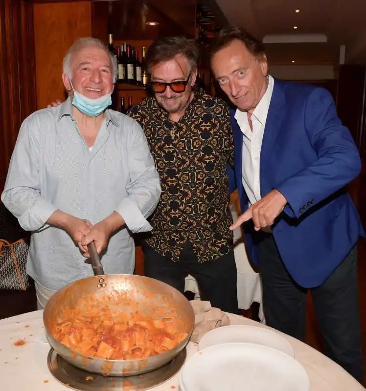 edoardo mancini  claudio simonetti  amedeo goria e l amatriciana  foto di bacco