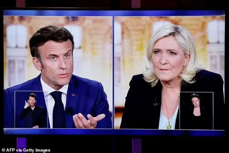 Emmanuel Macron Marine Le Pen