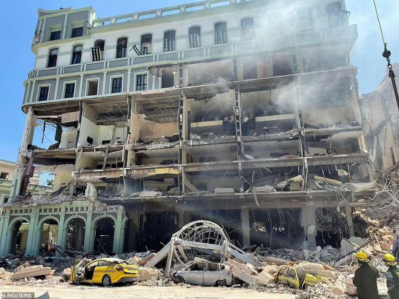 esplosione hotel saratoga a cuba