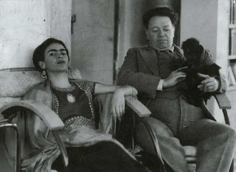 frida kahlo e diego river 