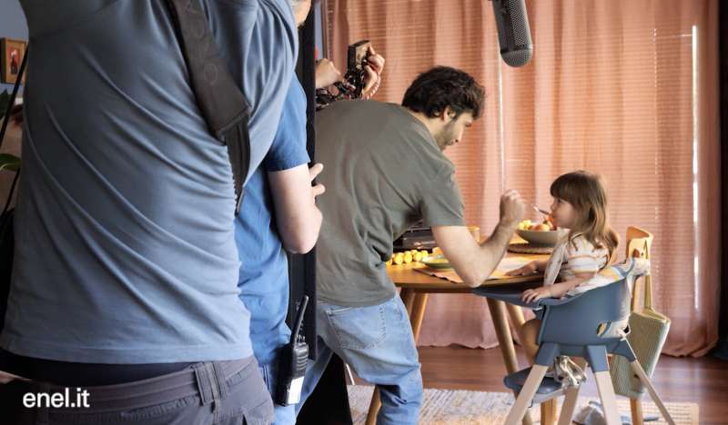 il backstage del nuovo spot di enel energia con marco bocci 5