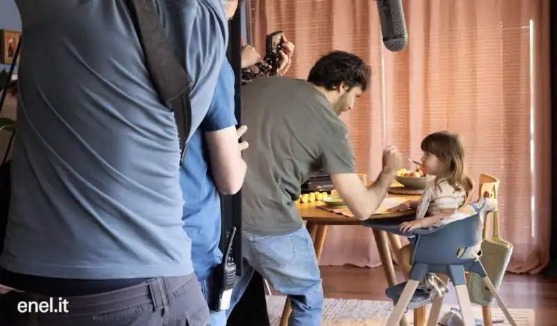 il backstage del nuovo spot di enel energia con marco bocci   5