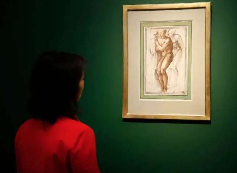 IL DISEGNO DI MICHELANGELO VENDUTO ALL ASTA