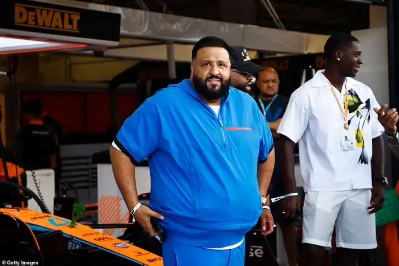 il rapper DJ Khaled al Gp di Miami