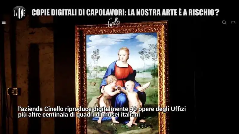 il servizio delle iene sugli uffizi 2