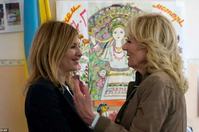 Jill Biden e Olena Zelenska 5