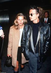 Johnny Depp e Kate Moss