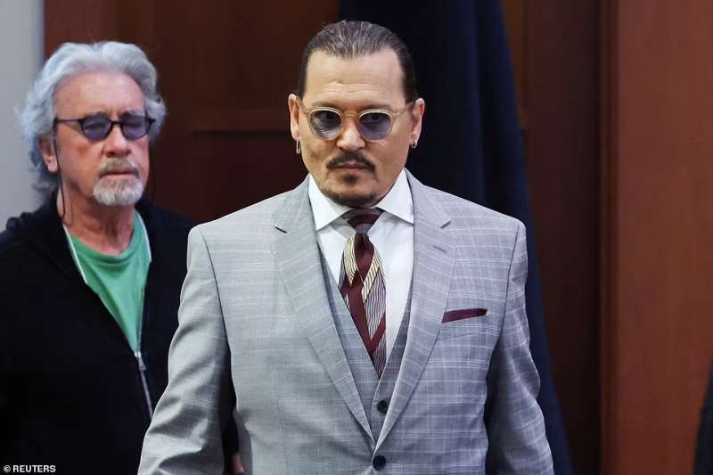 Johnny Depp in tribunale