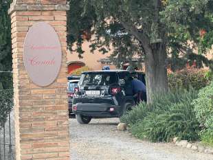 L'agriturismo di Peccioli dove è avvenuta la tragedia