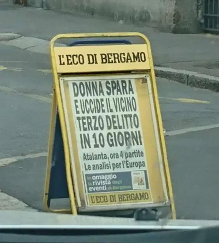 l'eco di bergamo (o del far west)