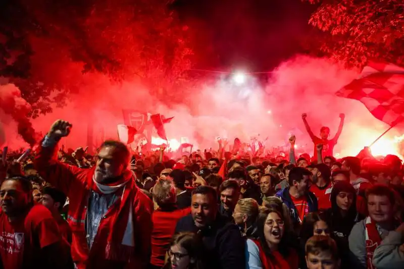 la festa per il monza