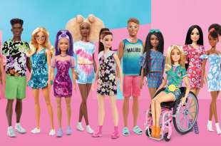 la linea fashionistas di barbie