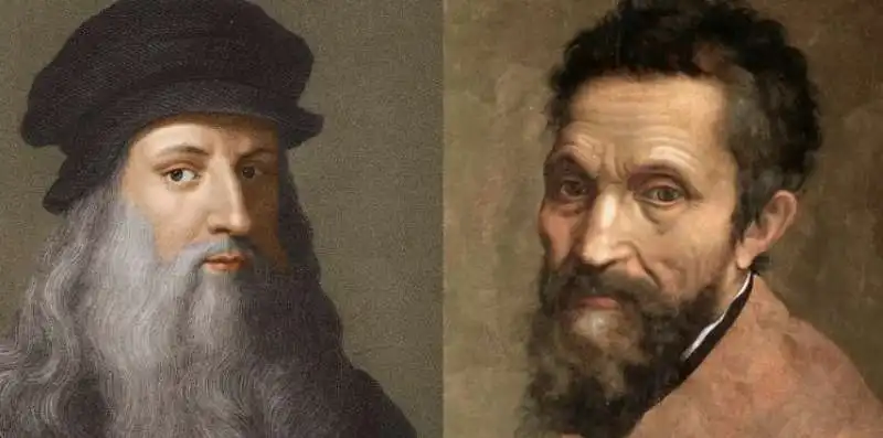 leonardo da vinci michelangelo buonarroti 1