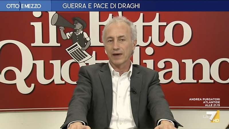 marco travaglio a otto e mezzo