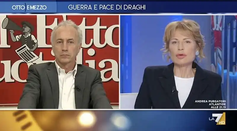 marco travaglio lilli gruber  